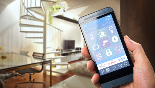 sterowanie inteligentnym mieszkaniem z poziomu aplikacji komórkowej