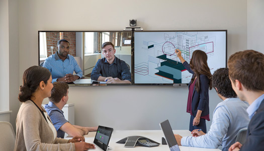 przykładowe wykorzystanie systemu wideokonferencyjnego